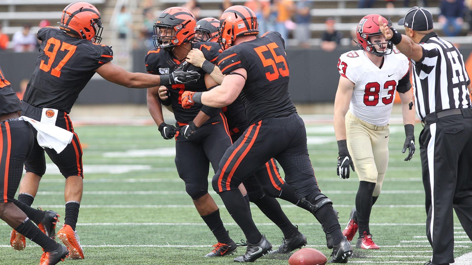 Princeton won its third-straight game against Harvard in 2019