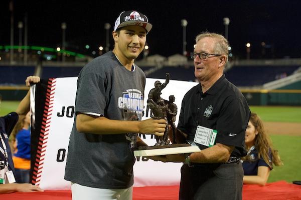 Alex Faedo was the MOP of the 2017 College World Series for Florida.