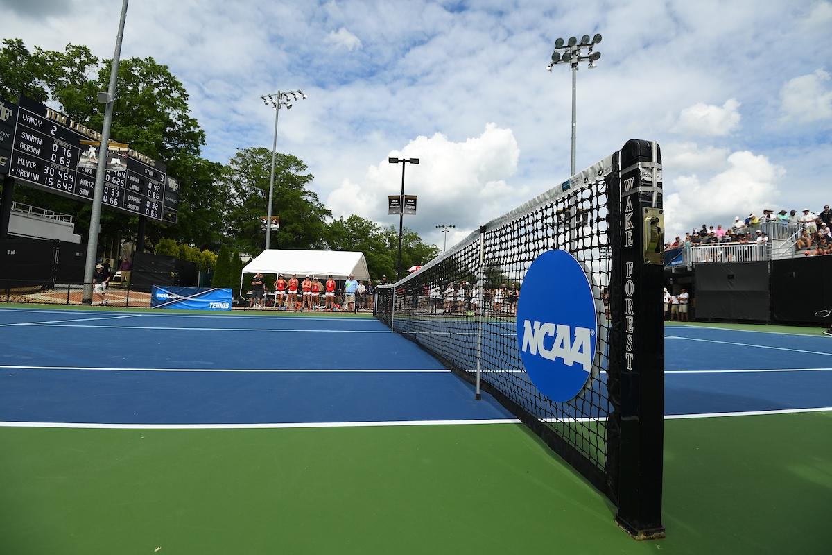 NCAA tennis net