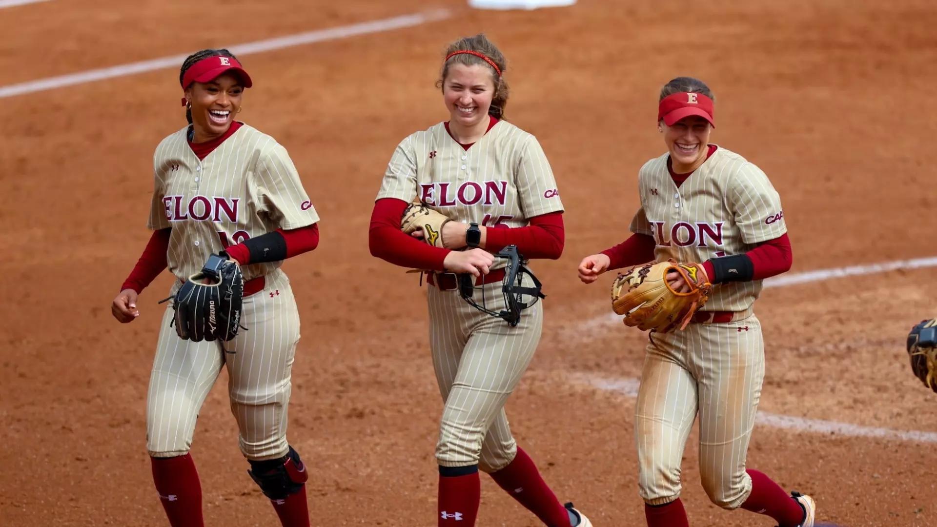 Elon softball earns no-hitter