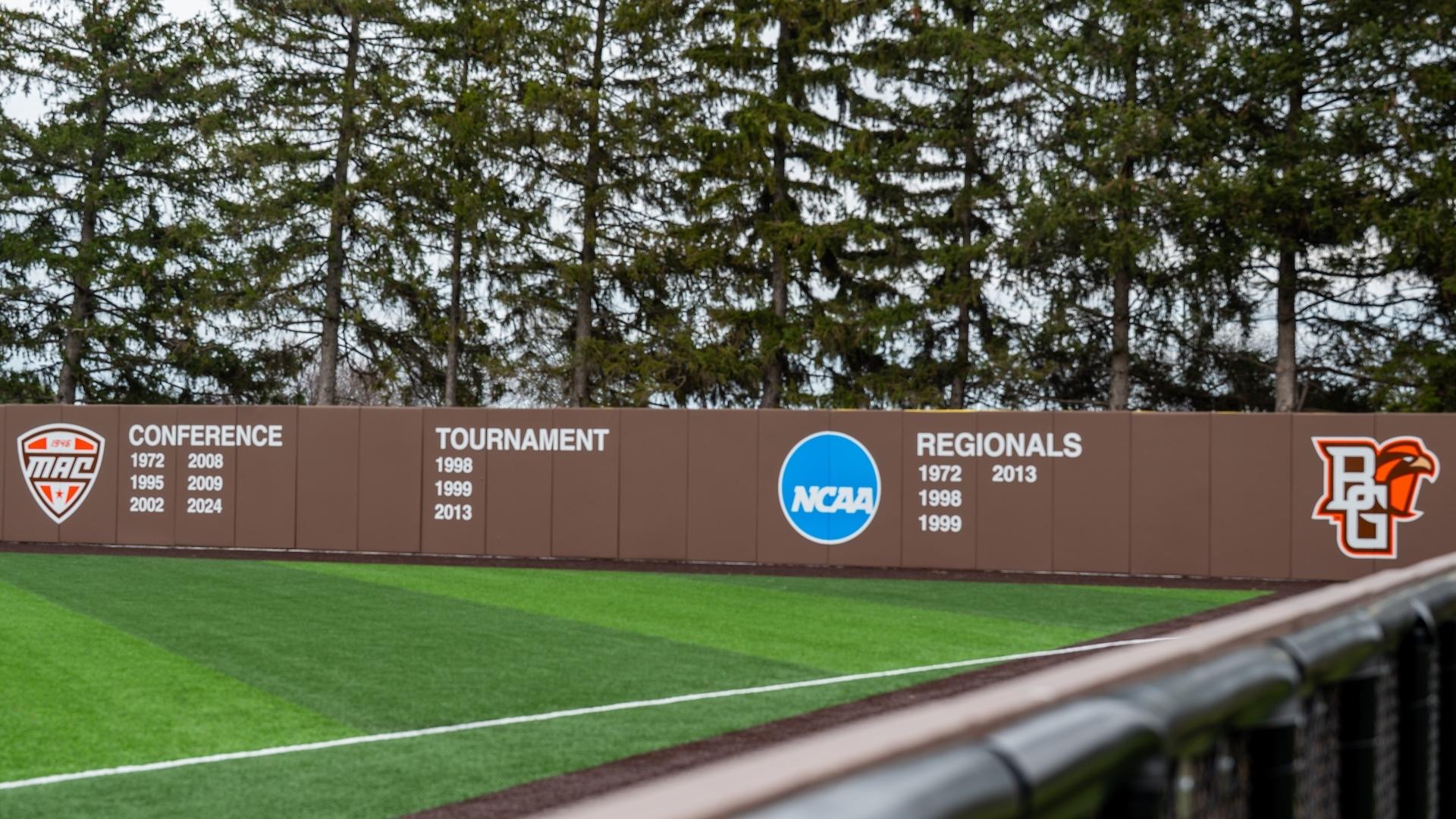 Right field wall Bowling Green