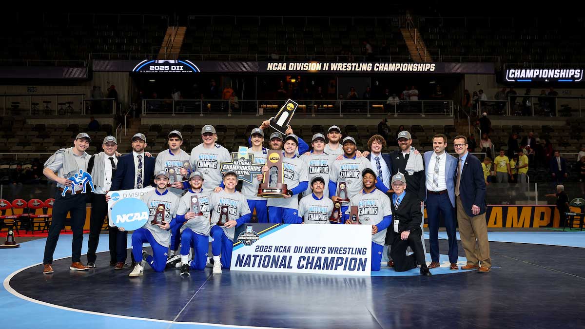 Nebraska-Kearney wins the 2025 DII wrestling championship